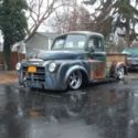 ratrod patina dodge pickup Chevy air suspension