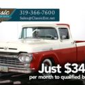 ready for fun with V8 power and sound air conditioning 3 speed and radial tires