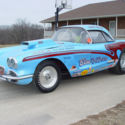 REAL 1960 CORVETTE GASSER RECORD HOLDER SUPER VETTE / BLUE VELVETTE DRAG HOT ROD