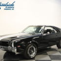 REAL AMX, CORRECT & STRONG 390 V8, SINISTER BLACK, COLD AC, PS & PB, RARE MUSCLE