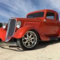 REAL HENRY STEEL 5-WINDOW FORD MODEL COUPE 383 STROKER AIR TILT AUTO 150 PHOTOS
