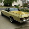 Really Nice 1969 El Camino in Butternut Yellow