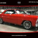 RED 1966 CHEVROLET NOVA Hot Rod Muscle Car NO RUST, 16,315 Miles Restored