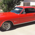 Red 1966 Ford Mustang Coupe  Recently completed nut and bolt restoration