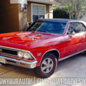 Red 1966ChevroletChevelle SS396 Numbers Matching Original4spd Manual Numbers Mat