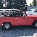 Red 1967 Jeepster Commando