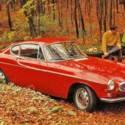 Red 1967 Volvo 1800s