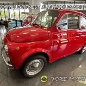 RED 1968 FIAT 500 COUPE - (RESTORED COLLECTOR SERIES)