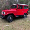 Red 1972 Toyota Land Cruiser I6 4-speed Manual, US Title