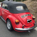 Red 1975 Volkswagen Super Beetle Convertible -  Low Mileage