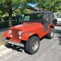 Red 1979 Jeep CJ5