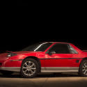 Red 1985 Fiero GT with manual transmission