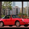 RED 964 TARGA 1990 BLACK LEATHER FULLY SERVICED WITH RECORDS CARRERA 4 AWD