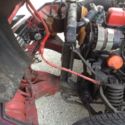 Red antique 1978 Triumph Spitfire