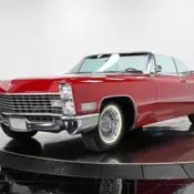 Red Cadillac Devile 8