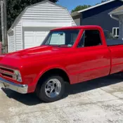 Red Chevrolet Pickup with 0 Miles available now!