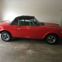 Red convertible excellent condition