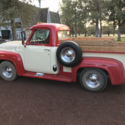 Red Ford 1955 Pickup Truck, good condition, runs great, 223 in-line 6 cylinder