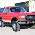 Red Ford Bronco with 94,500 Miles available now!