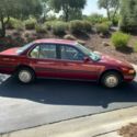 Red Honda Accord LX 1991 runs great