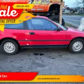 Red Honda Civic CRX with 251161 Miles available now!