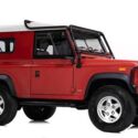 RED Land Rover Defender 90 with 119,746 Miles available now!