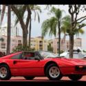 RED ONLY 40K ORIGINAL MILES 1978 TARGA BLACK LEATHER