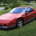 Red Pontiac Fiero GT 1985 Automatic Beautiful Interior! Sunroof Low Miles