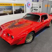 Red Pontiac Firebird with 3,036 Miles available now!