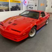 Red Pontiac Firebird with 38,000 Miles available now!