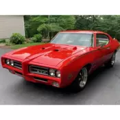 Red Pontiac GTO with 35,000 Miles available now!