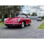 Red Porsche 356B with 0 Miles available now!