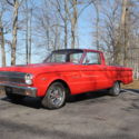 Red Ranchero Pick Up 1 of 135 260 V8 4 speed #s matching A/C