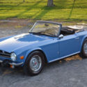 REFURBISHED WELL SORTED FRENCH BLUE TR6 ROADSTER