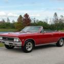 Regal Red Chevrolet Chevelle SS Convertible with 101877 Miles available now!