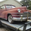 RELISTING -1948 Chrysler Windsor Convertible