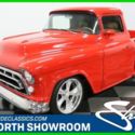 restomod fuel injected red leather air conditioning 1957 Restomod Used Automatic