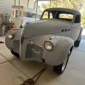 Restoration Started, Engine,  Transmission, Rear Axle, Mustang Steering, 4 Wheel
