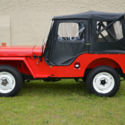 Restored 1952 Willys Jeep CJ 3 A