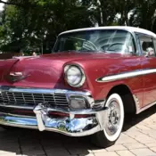 Restored 1956 Chevrolet Bel Air V8 Power Steering Remarkable!