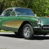 Restored 1957 Chevrolet Corvette Fuel Injected Vintage Drag Racing Gasser Ex Con