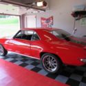 Restored 1969 Camaro Factory Red/Black Interior V8 with Z28 Trim Added!