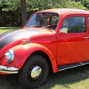 Restored 1972 Volkswagen Beetle Engine # E1822086