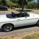 Restored 1973 MGB convertible - White, wire wheels, new upholstery, new features