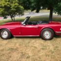 Restored 1975 Triumph TR-6 with 40,000 Original Miles