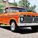 Restored 1977 Ford F100 351 Windsor Engine Automatic Transmission with Overdrive