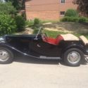 Restored Black 1953 MG TD (TD2) - Great Driver