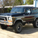 RESTORED BRONCO RANGER XLT BLACK/BLACK MINT LIFT 35&#034; TIRES 15X10 MAG 460 V8 AUTO