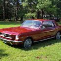 Restored CLASSIC 1966 Conversion Fire Engine Red Mustang Coupe