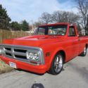 Restored Hugger Orange 1972 GMC/Chevy  C1500 Short/Wide Lowered Built 406 Sharp!